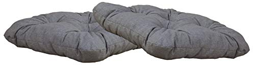Chicreat Set mit 2 Sitzkissen 50 x 50 x 8 cm, Hellgrau