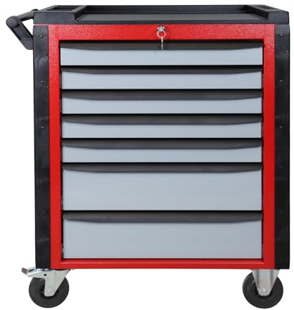 ADB Werkstattwagen Werkzeugwagen Werkzeug Rollwagen Werkzeugkiste Red Devil 5x60