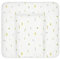 BONKY® Wickelauflage 75x72 cm - weiche Wickelunterlage - Baby Wickeltischauflage - Wasserdischt - Abwaschbar - Made in EU - 100% Oeko TEX - Botanik