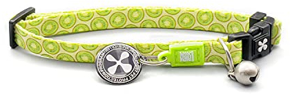 Max & Molly Gotcha! Smart ID Katzenhalsband - Kiwi, 1 Size