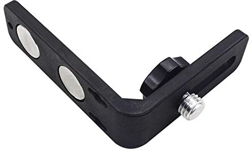 POHOVE Magnetic 5/8 Inch Leveling Bracket, Model 16213095857744, Black, for All Type of Level