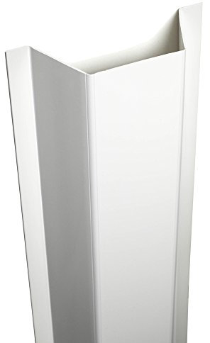 Cardea Child Safety Door Finger Guard Pack to Cover Hinges at The Front of Doors - White (4 Pack) *Suitable for Domestic USE ONLY - 117cm*
