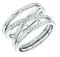 Calvin Klein ring für Damen Kollektion MINIMAL LINEAR mit Kristallen - 35000203D