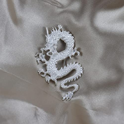 KhuWan Style Chinois Dragon Animaux Broches pour Hommes métal Corsage Costume épinglette Broche Badge Broches pour Sacs à Dos vêtements Accessoires