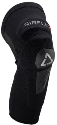 Leatt Ginocchiera protettiva Knee Guard AirFlex Hybrid Pro sottile e con tecnologia antiurto AirFlex
