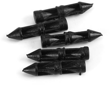 EBTOOLS fairing clips, fairing fasteners Car-styling 100pcs 6mm plastic rivet motorcycle fairing TRIM Clips for Honda for Yamaha for Suzuki fairing push rivets