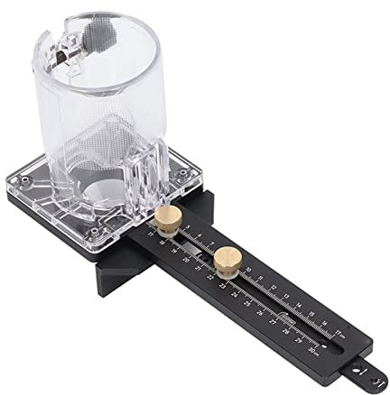 Gabarit de découpe de cercle de fraisage, base de fraise à bois de 2,5 mm pour coupes rondes dans le travail du bois