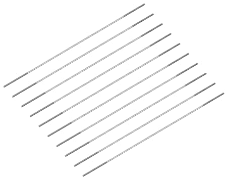 METALLIXITY 10Stk Beidseitige Stiftschraube M4 180mm 304 Edelstahl Stabschraube für Haushalt