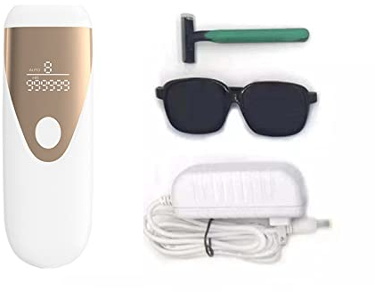 Layhou Epilatore Luce Pulsata a Casa 990.000 flash, Epilatore viso donna, 8 Livelli epilatore elettrico Indolore, Depilatore Donna Pulsata Perfetto per Viso Corpo Gambe Schiena Ascelle Zona Bikini
