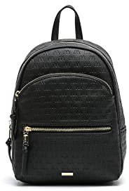 MISAKO Classi mochila con grabado monogram Mujer - Classi Negro 28 X 23 X 11 cm