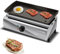 RUYICZB 2500W 21 Parrilla Eléctrica Comercial para Encimera, Parrilla De Acero Inoxidable para Restaurantes con Control De Temperatura Ajustable Parrilla Antiadherente para Encimera