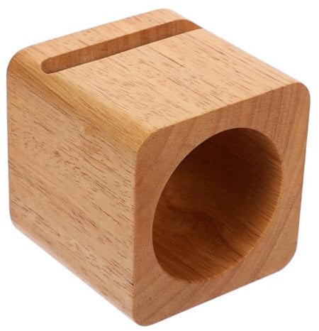Gadpiparty Smartphone Ständer Aus Holz Mit Passiver Klangverstärkung Und Handyablage Multifunktionaler Lautsprecherhalter Für Schreibtisch