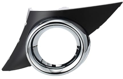 PAREKS Nebelscheinwerfer Gitter für Peugeot 207 Sport 2006-2009,Frontstoßstange Nebelscheinwerfer Gitter Nebelscheinwerfer Abdeckung,A-Left