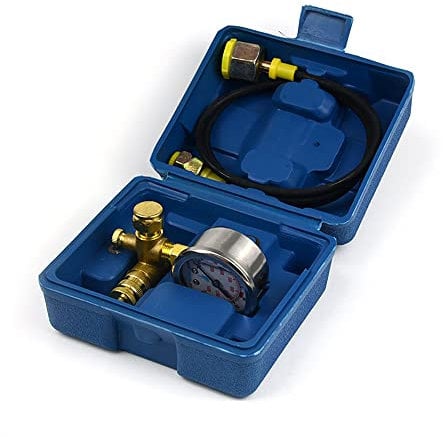 LeTkingok Kit Manometri, Carica Gas Azoto 6MPa Martello Demolitore Idraulico Accessori per La Misurazione Strumento Manometro di Prova
