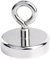 Groß Magnet Stark, 2.36inch Super Neodym Magnet Magnetfischen, Sehr Starker Magnet mit Griff, Magneten Starker Halt Extra Starke Magnete, Hochleistungsmagnet für Entferner, Shop, Heben Und Pick Up
