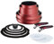 Ingenio IH Red Unlimited Tefal - Set di pentole da 13 pezzi, tutti i piani cottura + induzione, L3839492