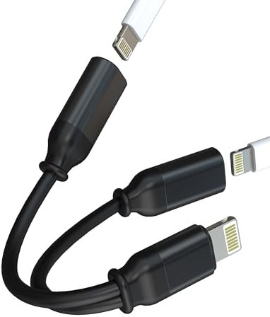 Adaptateur Jack Double Lightning Casque Pour Apple iPad XR Pour iPhone 14 Accessoires Chargeur AUX Câble Adaptateur Audio Écouteurs Câble Headphone SDoppiateur Charge Casque Radio Dongle ip-JP