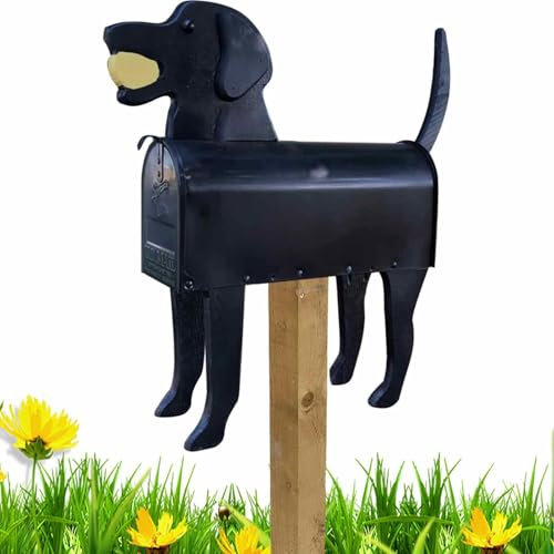 Tier-Briefkasten, dekorativer Briefkasten in Tierform, handgefertigter Holzbriefkasten | Einzigartige Outdoor-Dekoration, Tier-Briefkasten, rustikaler Tierbriefkasten für Briefe, wetterbeständiger