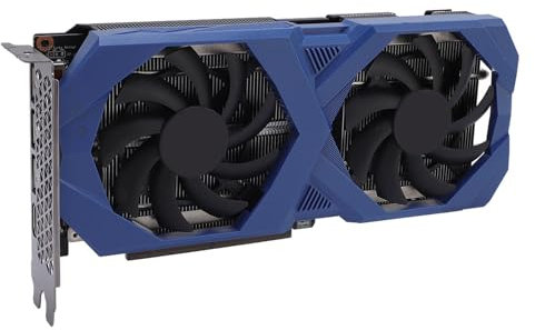 Yanmis M/N RTX3060Ti 8GB Graphics Card, GDDR6 256 Bit 1410MHz PCI Express 4.0 16X Desktop Computer Gaming Graphics Card Double Cooling Fan Support HDMI DisplayPort