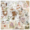 Vintage Sticker Aesthetic Aufkleber 60 Stücke, Retro Vinyl Aufkleber für Kindle Scrapbook Laptop Helm Koffer (D)
