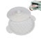 Microwave Bacon Cooker, Microwave Bacon Tray with Lid, Silicone Bacon Pan Baking Oven Tray for Frozen Pizza Cooking Supplies