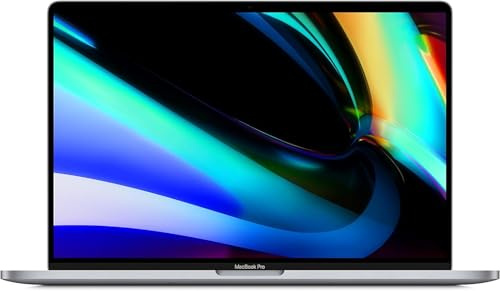 Apple MacBook Pro, 2019 Mit Intel Core i9 & Touch Bar (16-Zoll, 16GB RAM, 1TB Speicher SSD) (QWERTZ Deutsch) Space Grau (Generalüberholt)