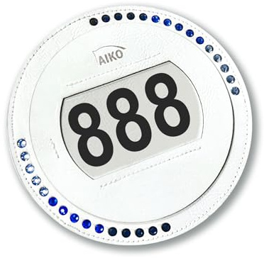 AIKO Exklusiver Startnummern Patch, Turniernummer für Turnierpferde