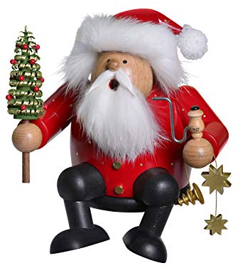 Unbekannt Räuchermännchen Weihnachtsmann - Kantenhocker - 16 cm