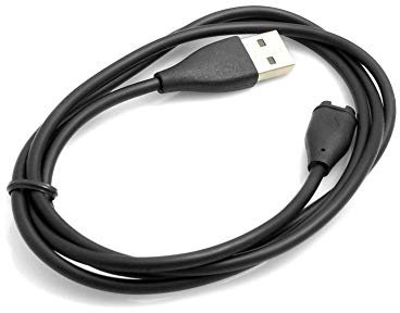 System-S - Cavo USB per Garmin Fenix 5, 100 cm, Colore: Nero
