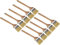 KOTARBAU® Lot de 10 pinceaux de radiateur 76 mm - Pinceaux d'angle - pour Les endroits Difficiles d'accès