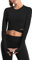 MUYOGRT T-Shirt Damen Sportshirt Langarm Crop Top Sexy Sport Oberteil Bauchfreie Sommer Laufshirt Atmungsaktiv Sporttop Leicht Yoga Fitness Shirts Schnelle Trockene Funktionsshirt