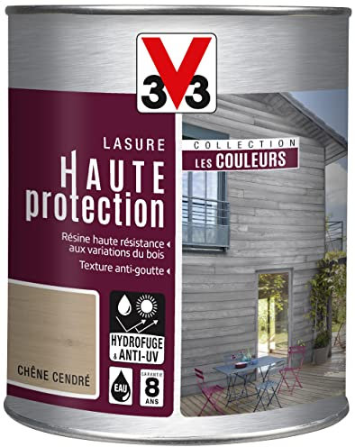 V33 Lasure haute protection, Les couleurs, Chêne cendré 1L