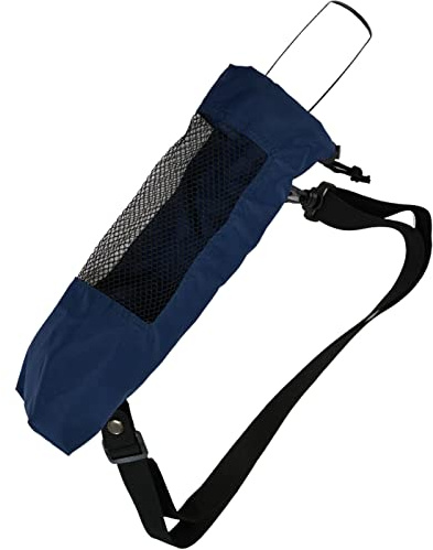 iX-brella Taschenschirm Trekking Hülle zum Umhängen - Navy Blau