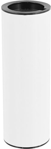 WAGNER Möbelbein/Tischbein/Möbelfuß/Systemrohr TENO - Ø 30 x 87 mm, individuell mit TENO System und QuickClick kombinierbar, Stahl pulverbeschichtet weiß, Tragkraft 50 kg - 12161201