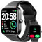 Smartwatch Herren mit Telefonfunktion,1.8 Fitnessuhr Herren Alexa Integriert,100 Sportmodi,Pulsmesser,Schlafmonitor,Stress,SpO2,Benachrichtigung,IP68 Wasserdichte GPS Fitness Tracker für Android iOS