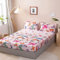 Lanqinglv Spannbettlaken 180x200 cm Kinder Mädchen Rosa Schmetterling Matratzenschoner Spannbetttuch aus Mikrofaser - Bettlaken Spannbettlaken für Boxspringbett,Matratze bis 30 cm höhe