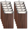 A6 Porte Blocs en Bois, 10 Pièces Mini Porte-Bloc avec Pince,Planchettes à Pince Porte-Formulaires Clipboard