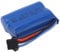 7.4V 1200mAh RC Car Battery,8.88Wh Rechargeable Lipo Battery with SM 4P Plug for RC Crawler Cars