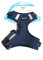 Petlando Hundebrustgeschirr Mesh Vest Navy S (Halsumfang26-32 cm, Brustumfang 37-49 cm)