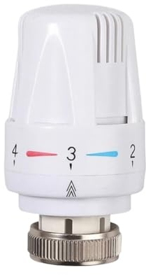 AQXYYWEI Gerade Typ Thermostat Heizkörper Regler Ventile Wasser/Fußboden Heizung Temperatur Manuelle Steuerung Ventile Kopf