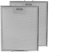 LVYXON 2Pcs Range Hood Filter Replacement 300 x 250mm Metal Mesh Blocks Grease and the Carbon Filters For RANGEMASTER Cooker Hood, Silver(2Pcs)