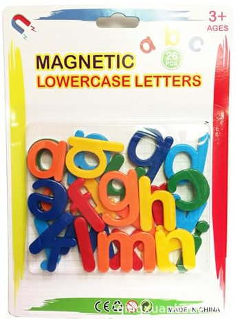 Juguete magnético con Letras - Juego de imanes para Nevera con Alfabeto | Pegatinas para Nevera para Aprendizaje Preescolar | Juguete Educativo de ortografía para niños pequeños y niños.