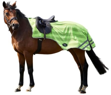 Firefoot Reflektierende Pferde-Trainingsdecke, Gelb, Pony