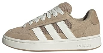 adidas Damen Grand Court Alpha Shoes, warm Sandstone/Off White/Cardboard, 42 2/3 EU