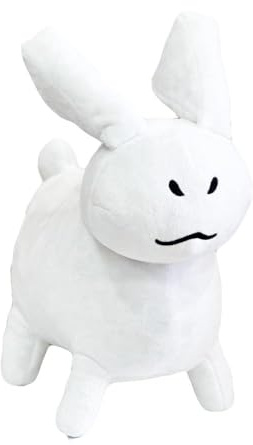 RDCIRP Gubby-Plüschtier, süßes Kuschelkatzen-Gubby-Plüschtier, Neue Spielfigur, Kissenpuppe for Jungen und Mädchen, Geschenke(Weiß)