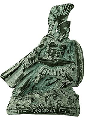 Statue des Leonidas, des Königs von Sparta, Gipsfigur, 20 cm