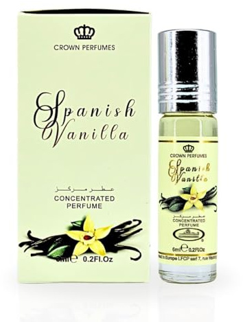 Spanish Vanilla 6ml Parfümöl Misk - Parfum Duft für HERREN & DAMEN Vanille