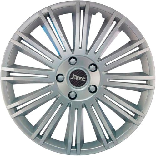 16 Inch Wheel Trims Disc Silver Covers Hub Caps, Set of 4 Fits Dacia Duster Sandero