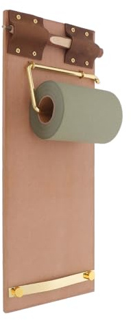 Wandmontierter Papierrollenspender im Vintage Stil, 1 Satz