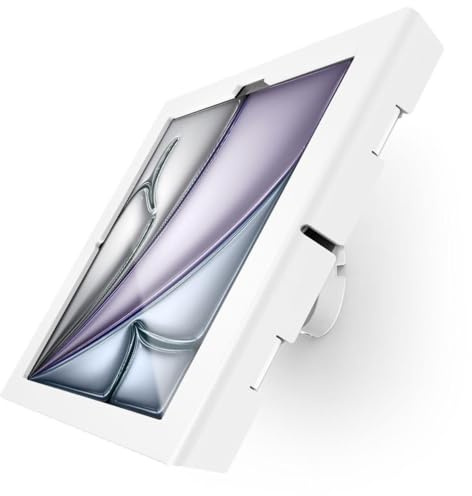 Compulocks 505W13APXW supporto antifurto per tablet Bianco 33 cm [13] (IPAD AIR M2 AND M3 13IN APEX - ENCLOSURE TILTING WALL MOUNT WHT)